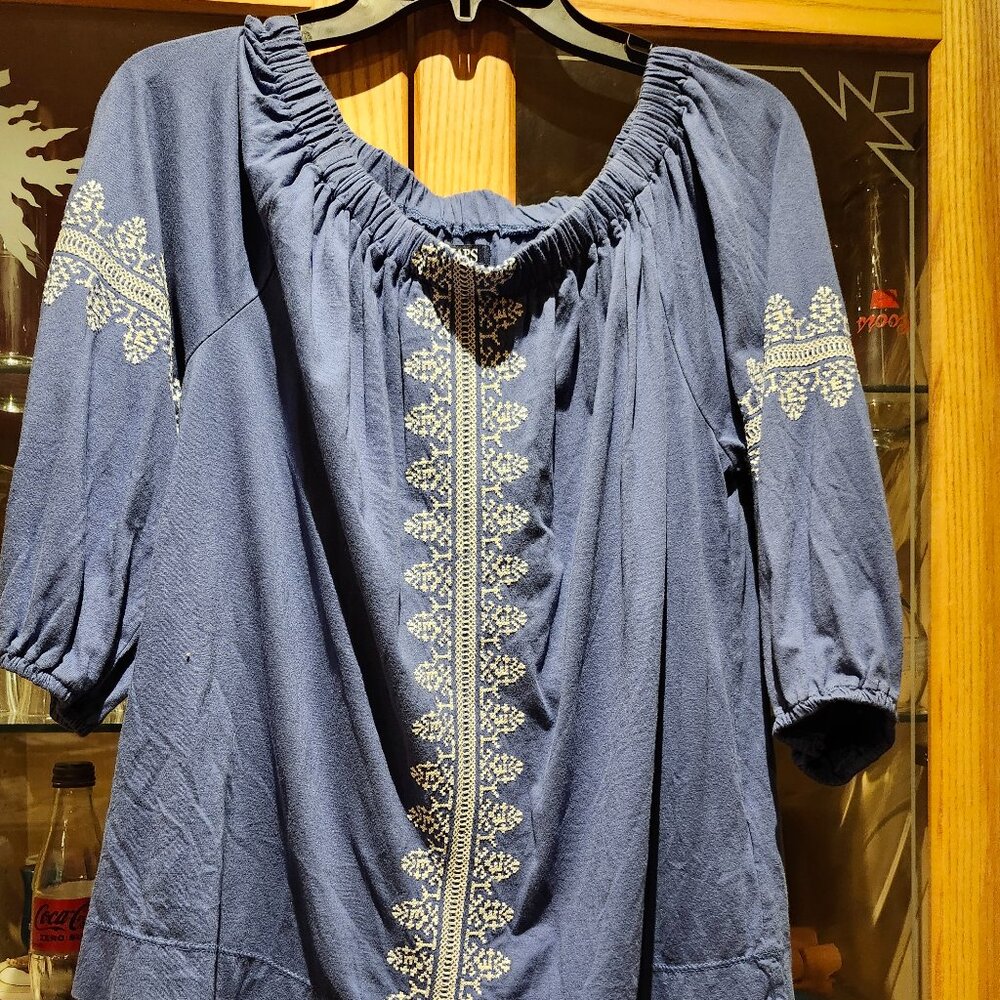 Chaps Peasant Blouse